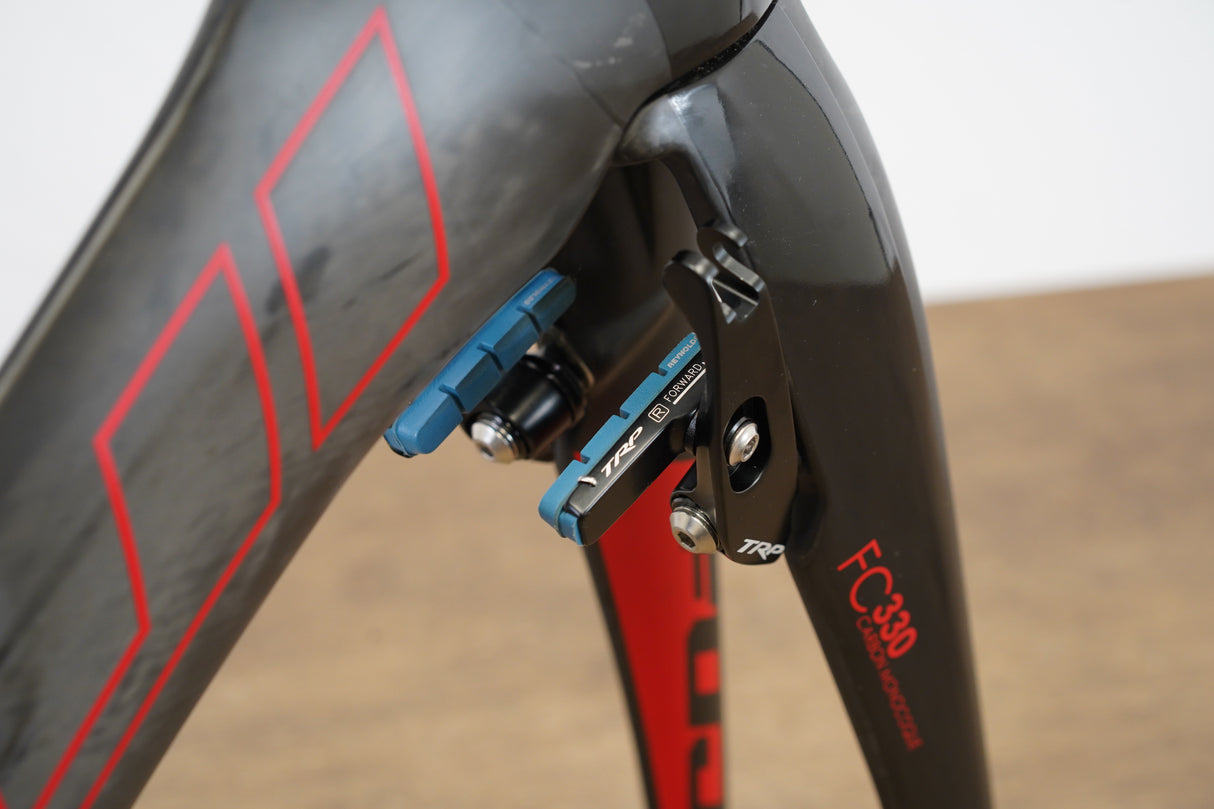 S (Small) Fuji Norcom Straight 1.1 Carbon Fiber TT Triathalon Frameset