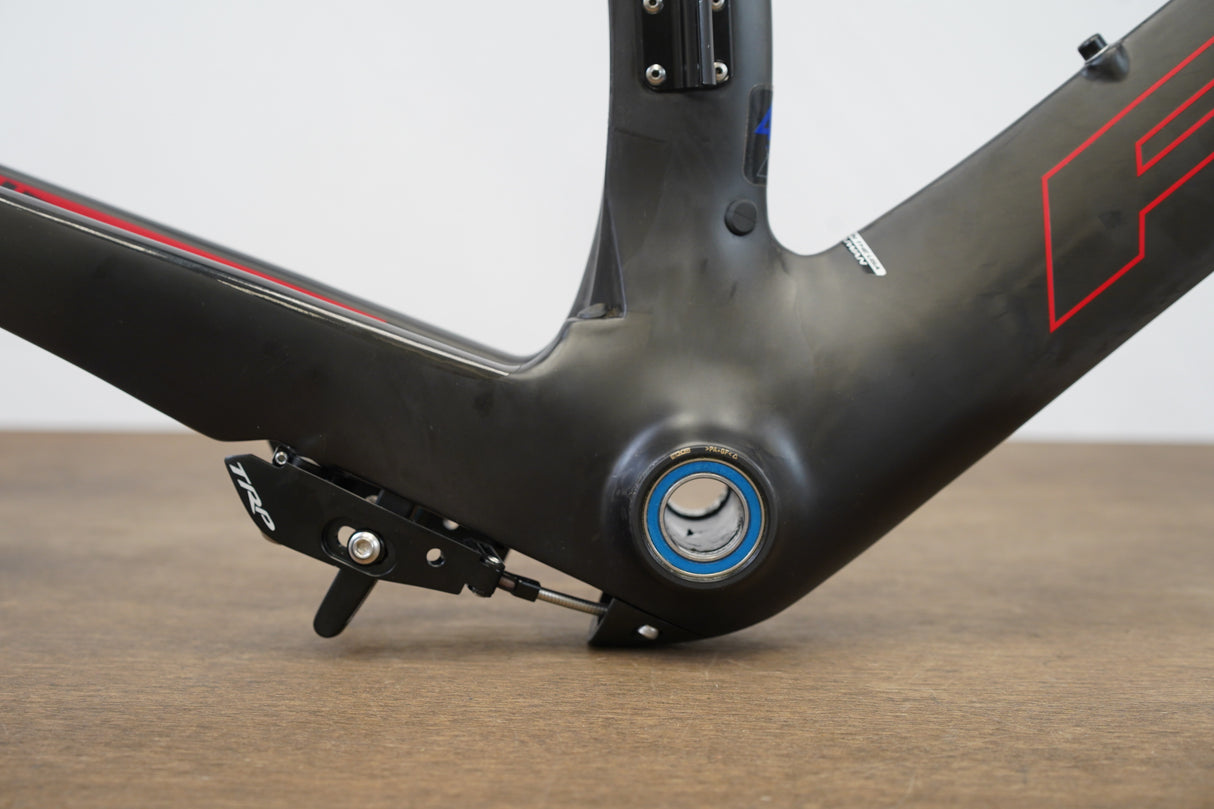 S (Small) Fuji Norcom Straight 1.1 Carbon Fiber TT Triathalon Frameset