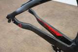 S (Small) Fuji Norcom Straight 1.1 Carbon Fiber TT Triathalon Frameset