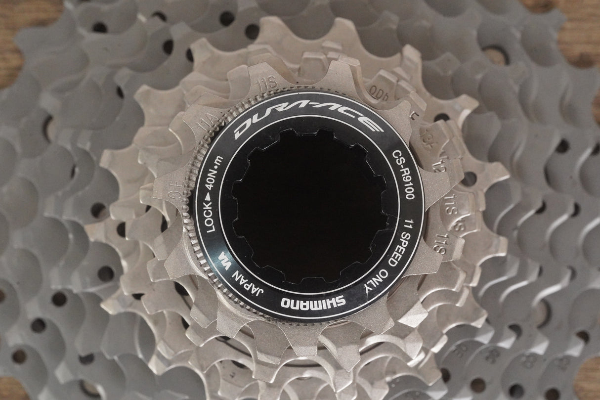 11-30T Shimano Dura-Ace CS-R9100 11 Speed Road Cassette 206g 9100
