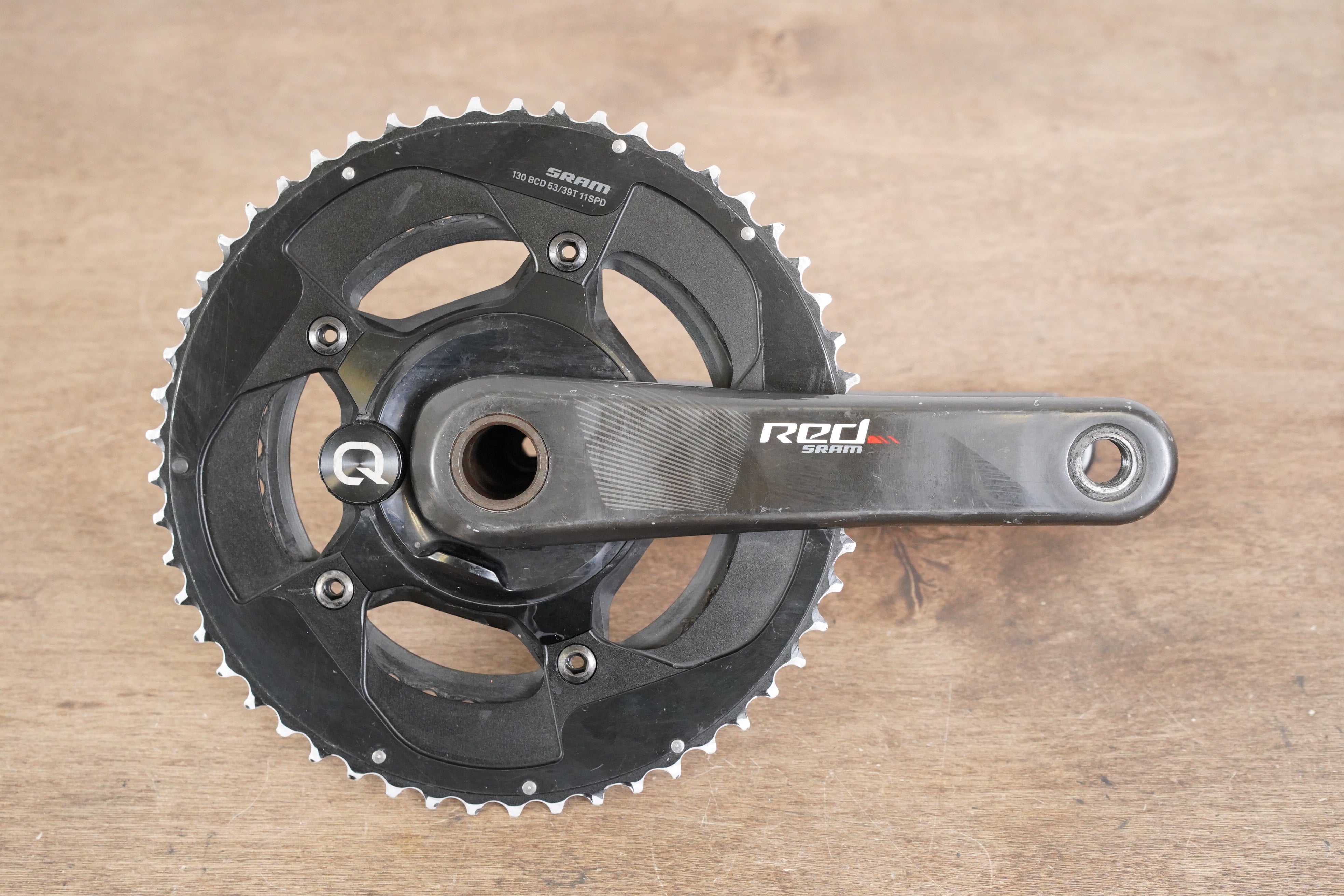 175mm 53 39T GXP SRAM Red 22 Quarq Power Meter Carbon Crankset Elevate Cycling