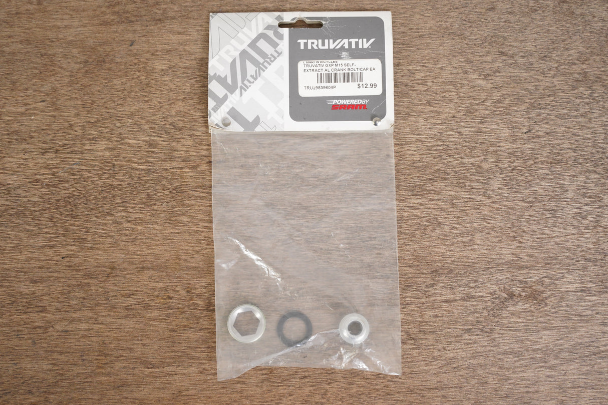 NEW Truvativ Crank Arm Bolt Self-Extract Crank Bolt M15/M26 GXP SLV