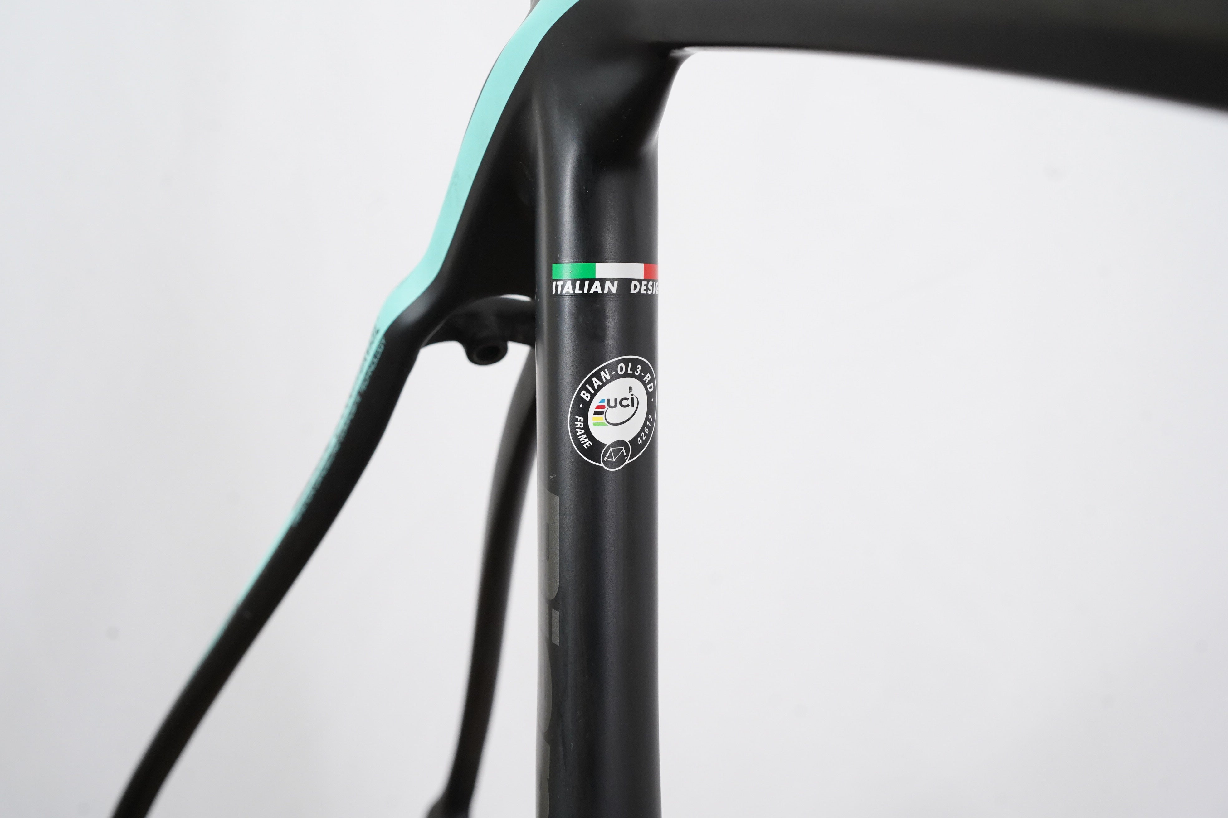 Bianchi Oltre XR3 フレーム 57cm Bianchi Oltre XR3 Carbon Rim Brake Road Frameset