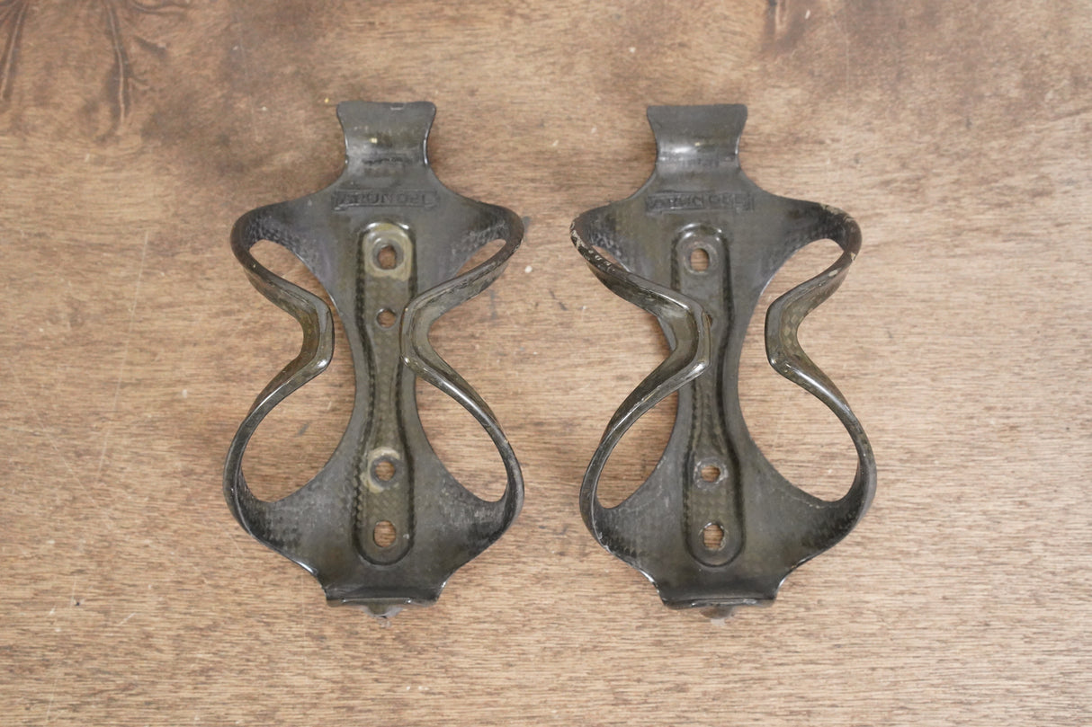 (2) Arundel Mandible Carbon Water Bottle Cages 57g