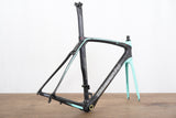 57cm Bianchi Oltre XR3 Carbon Rim Brake Road Frameset