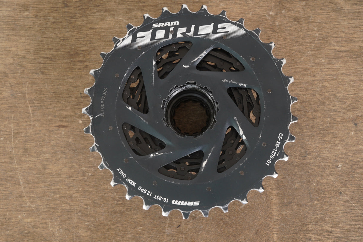 10-33T SRAM Force AXS CS-XG-1270-D1 12 Speed Road Cassette 265g