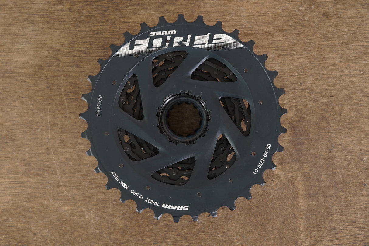 10-33T SRAM Force AXS CS-XG-1270-D1 12 Speed Road Cassette 265g