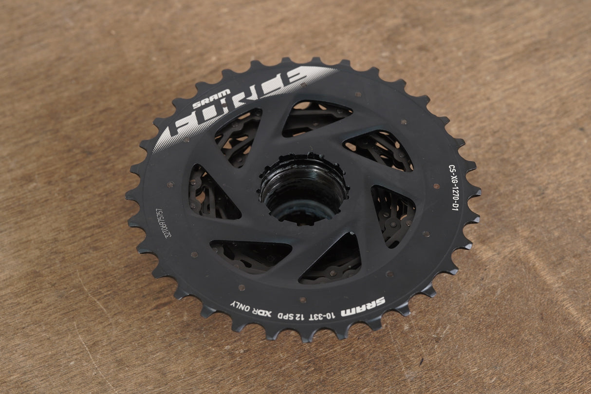 10-33T SRAM Force AXS CS-XG-1270-D1 12 Speed Road Cassette 265g