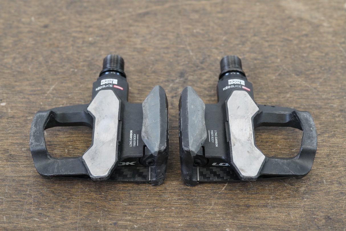 LOOK Keo Blade Carbon Titanium Oversize Platform Clipless Road Pedals 186g