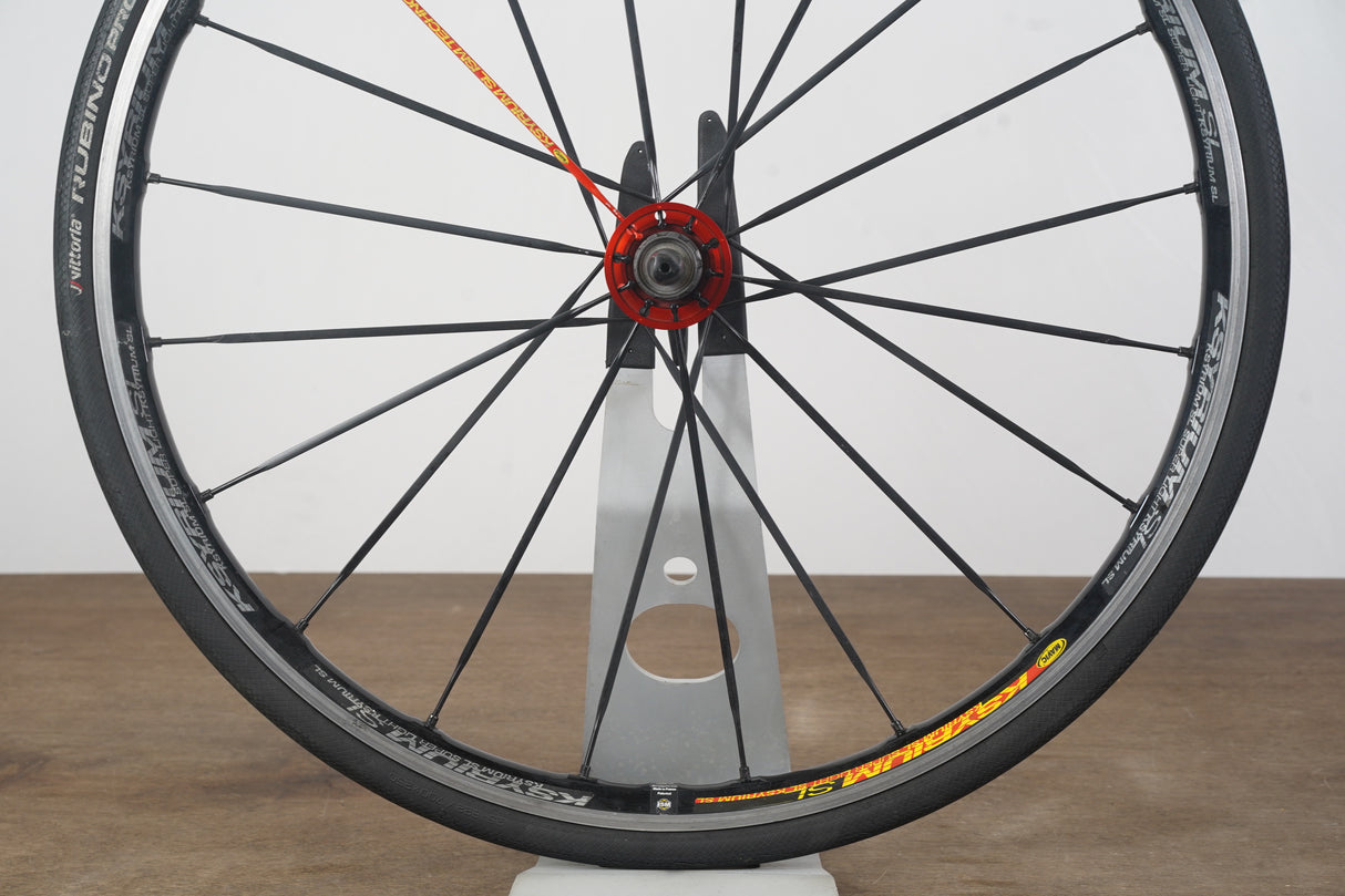 Mavic Ksyrium SL ISM Alloy Clincher Rim Brake Wheelset SRAM/Shimano 11 Speed