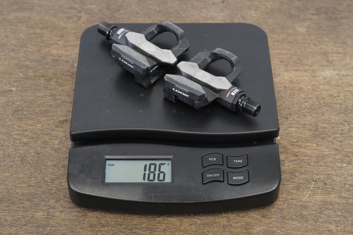 LOOK Keo Blade Carbon Titanium Oversize Platform Clipless Road Pedals 186g