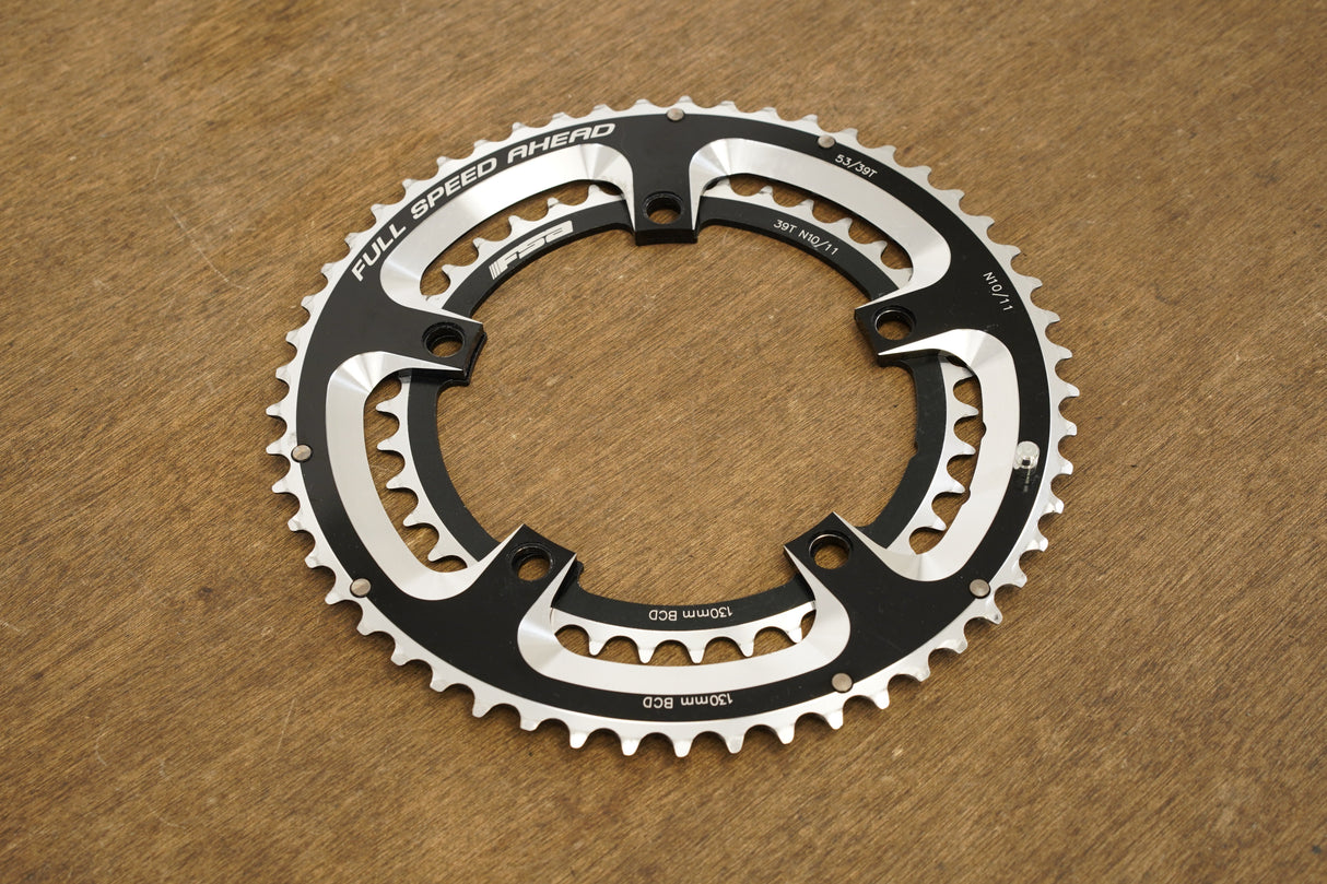 53/39T 5x130mm BCD FSA 11 Speed Chainrings