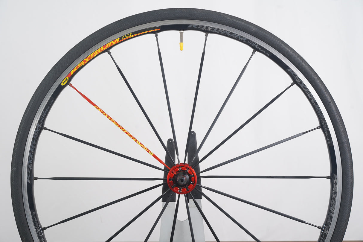 Mavic Ksyrium SL ISM Alloy Clincher Rim Brake Wheelset SRAM/Shimano 11 Speed