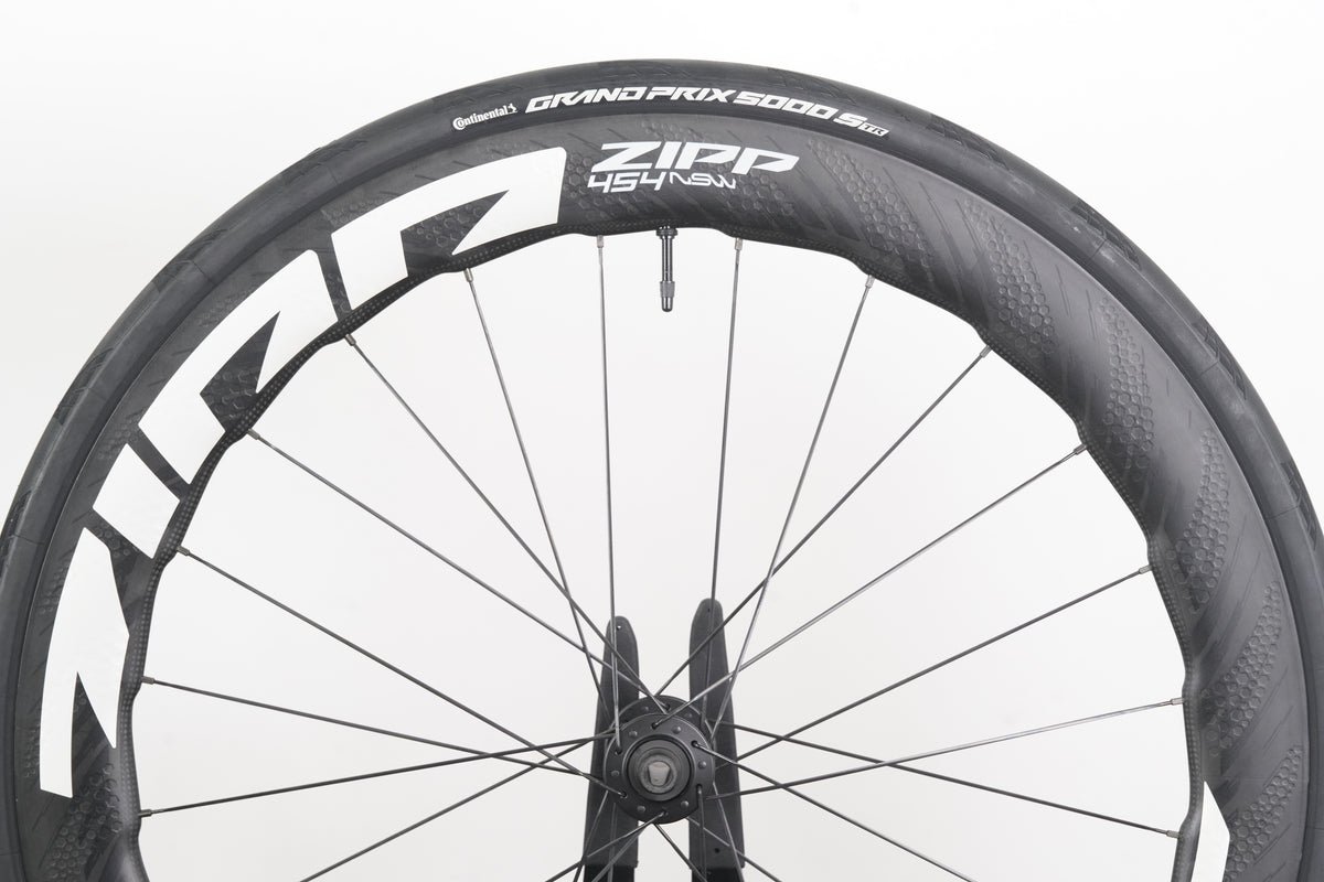 Zipp 454 NSW ZR1 Carbon Tubeless Clincher Disc Brake Wheelset XDR 12 speed