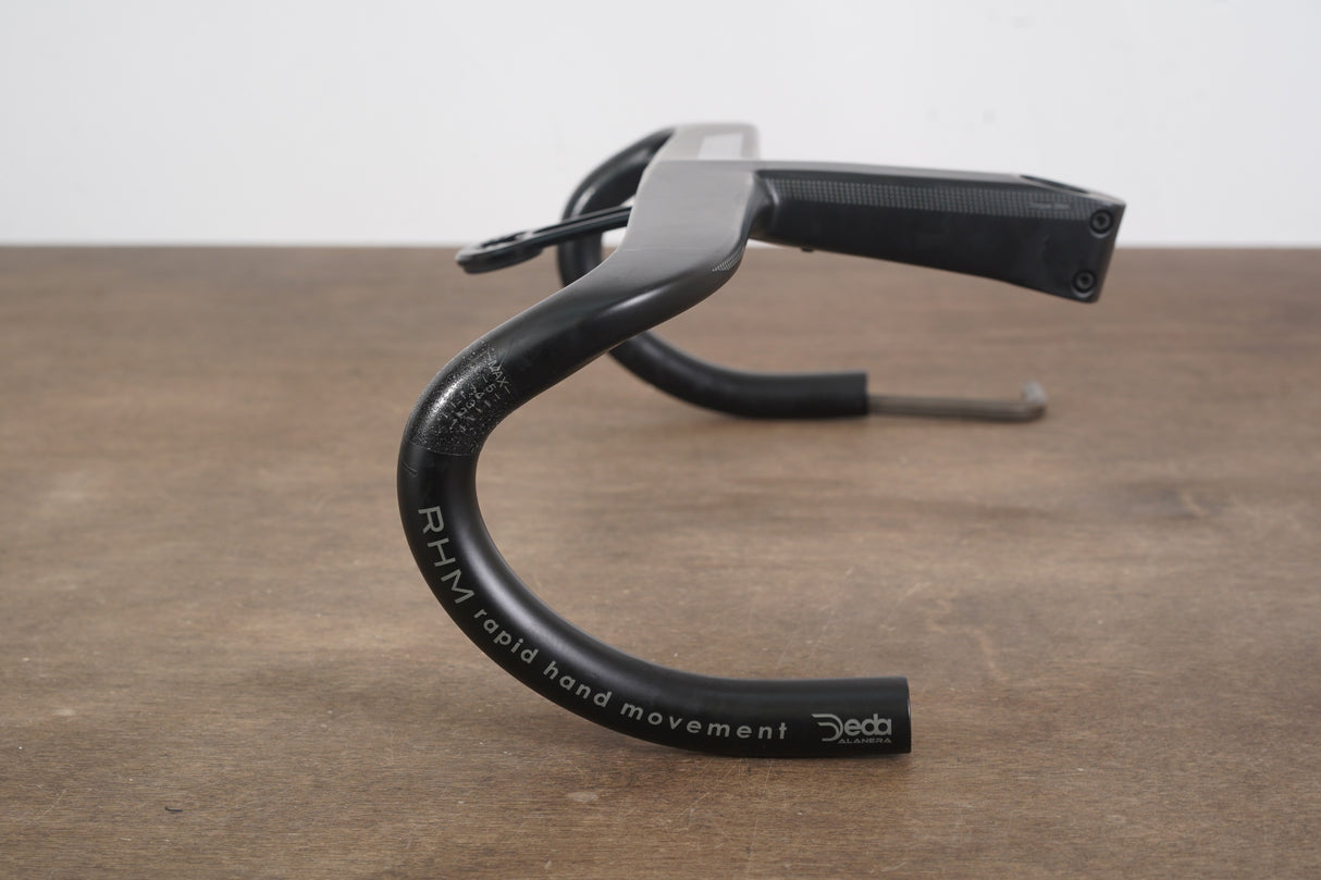 44cm 130mm -8 Degree Deda Elementi Alanera DCR Carbon Barstem + Mount 1 1/8"