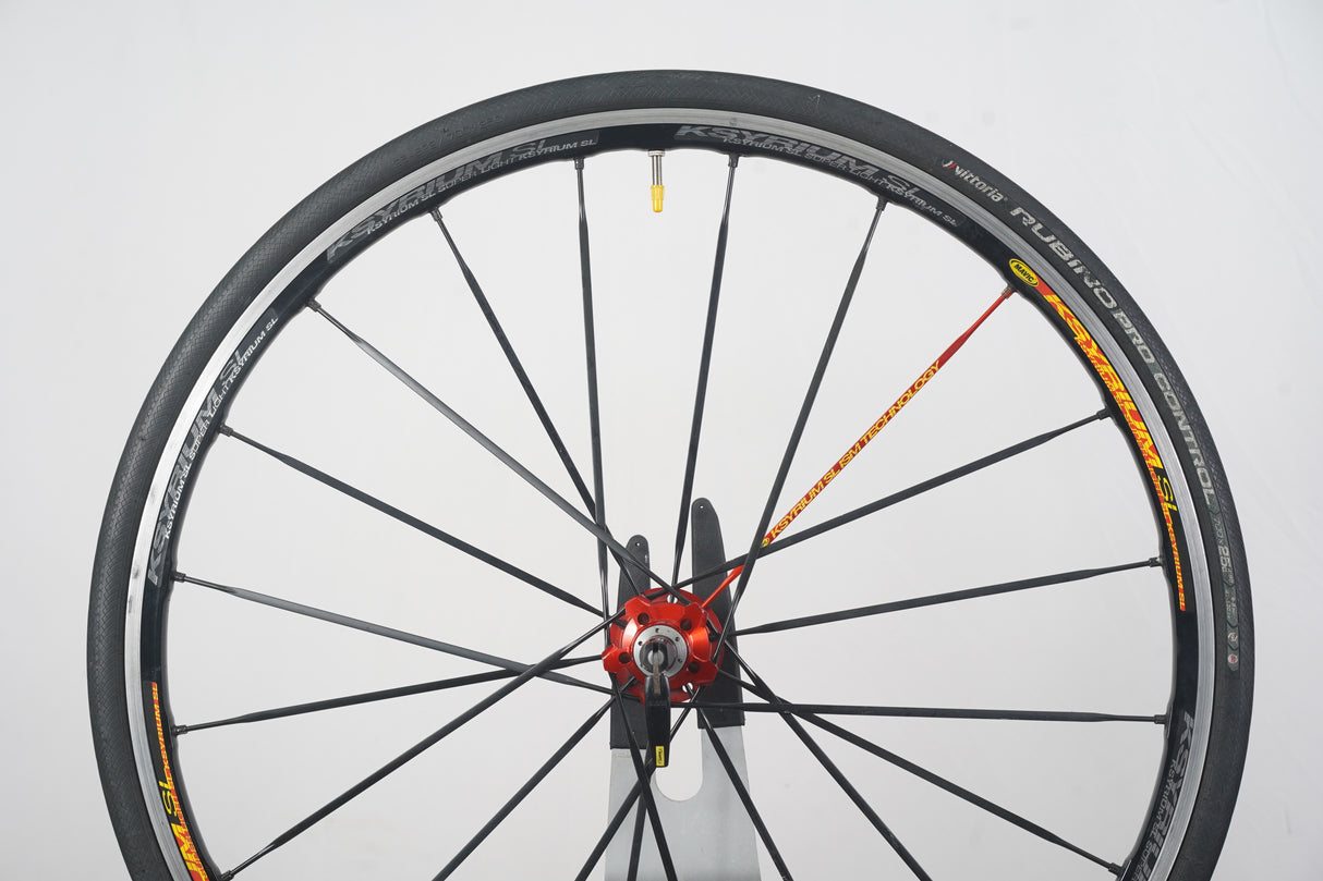 Mavic Ksyrium SL ISM Alloy Clincher Rim Brake Wheelset SRAM/Shimano 11 Speed