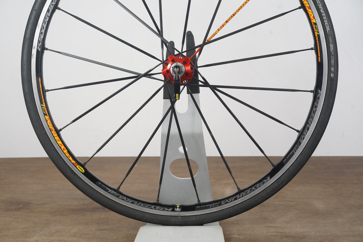 Mavic Ksyrium SL ISM Alloy Clincher Rim Brake Wheelset SRAM/Shimano 11 Speed