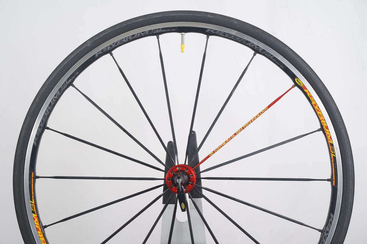 Mavic Ksyrium SL ISM Alloy Clincher Rim Brake Wheelset SRAM/Shimano 11 Speed