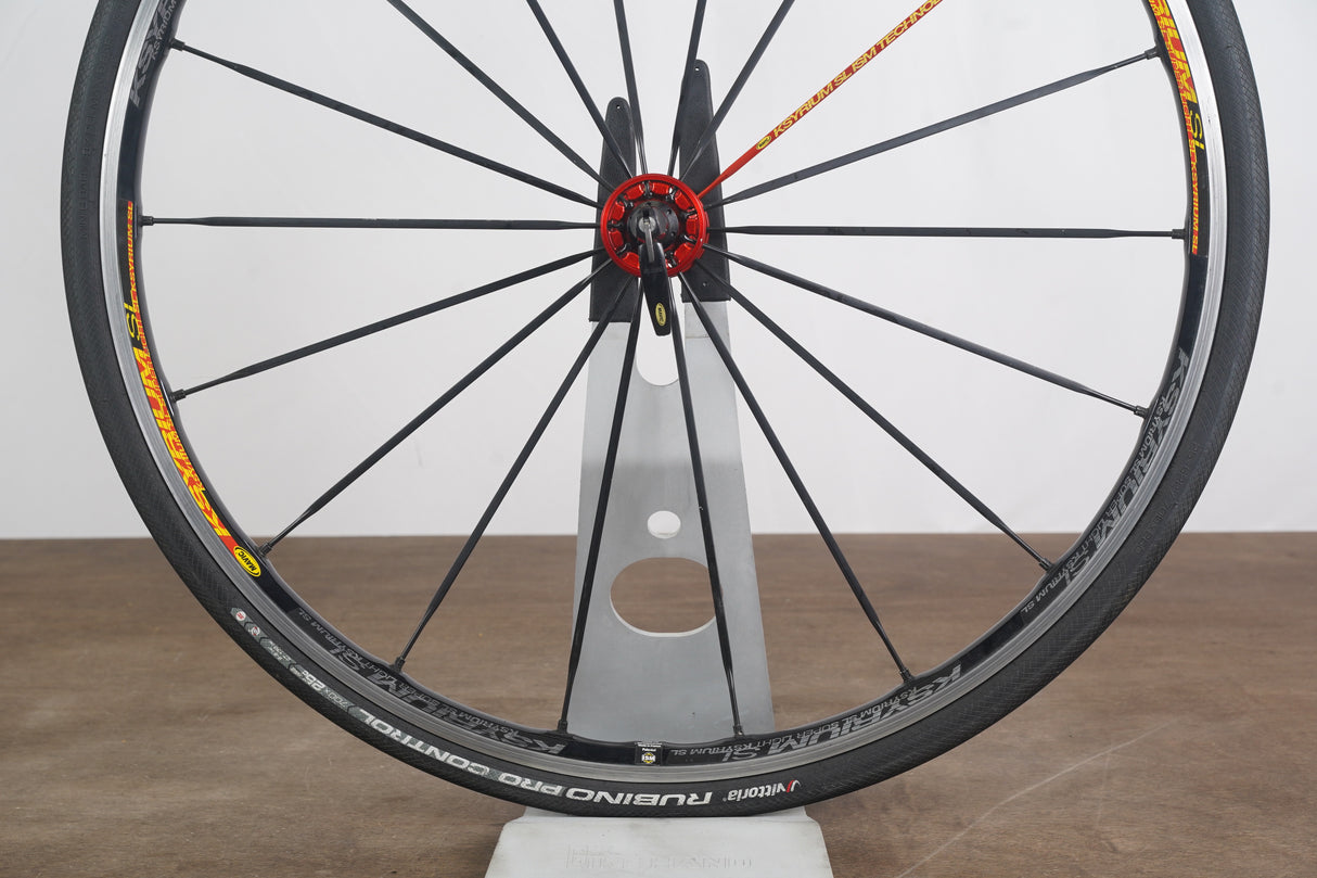 Mavic Ksyrium SL ISM Alloy Clincher Rim Brake Wheelset SRAM/Shimano 11 Speed