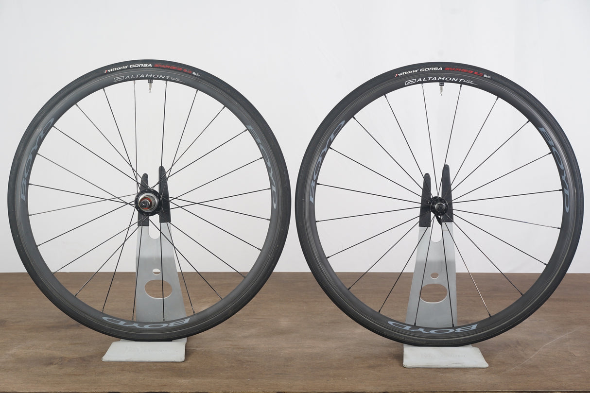 Boyd Altamont Lite White Industries Alloy Clincher Rim Brake Road Wheelset 11 Speed