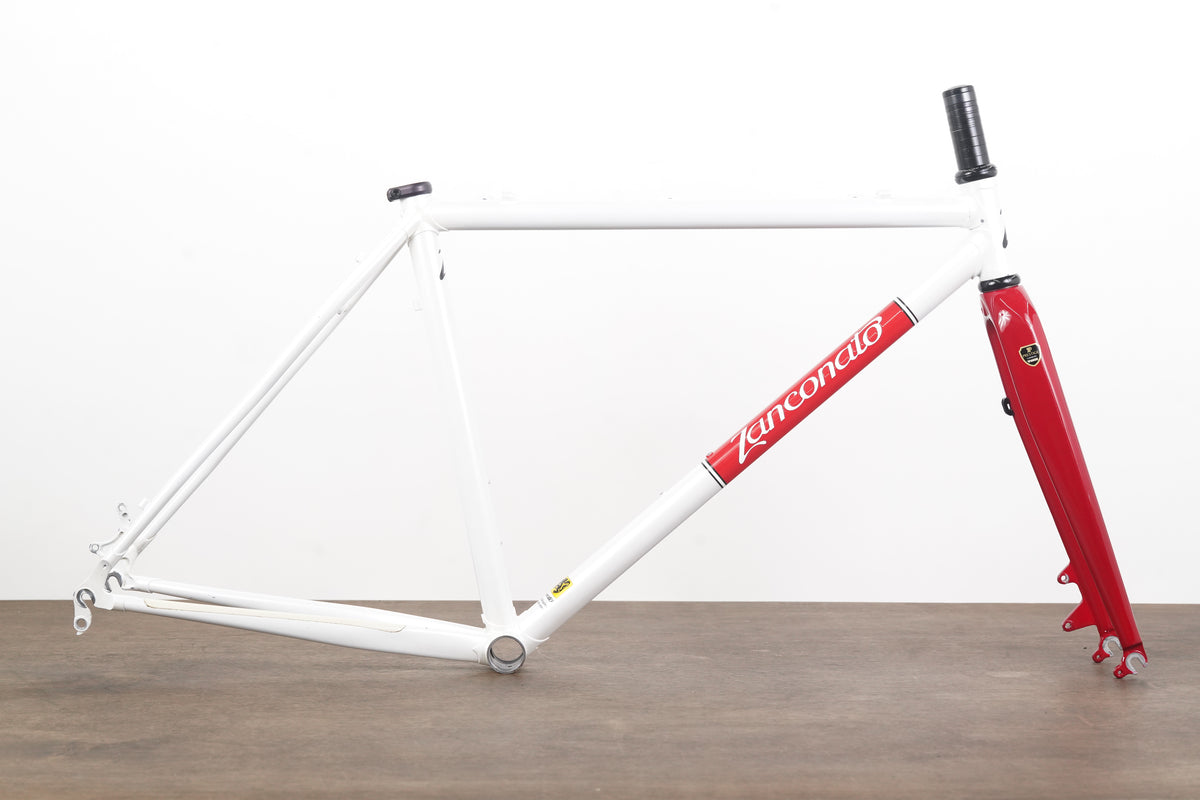 L (Large) Zanconato Steel Disc Brake Road Frameset *Custom Geometry*