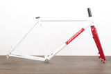 L (Large) Zanconato Steel Disc Brake Road Frameset *Custom Geometry*