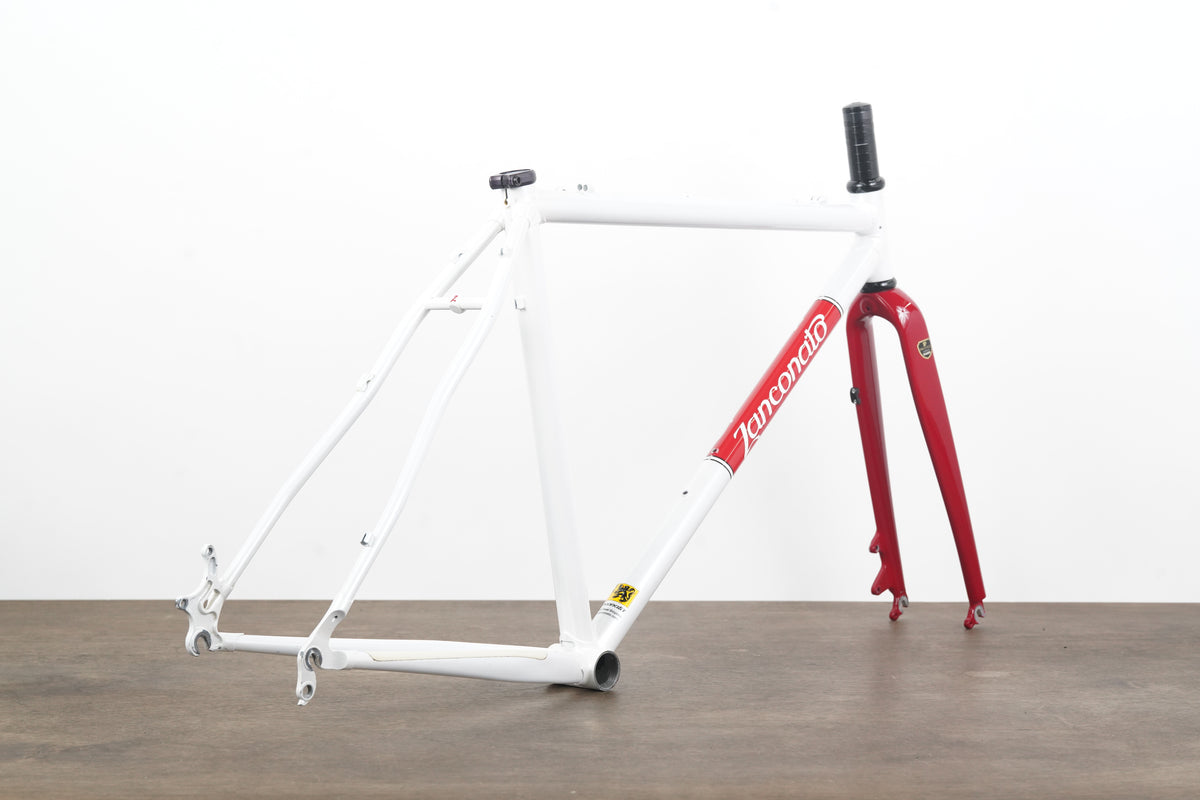 L (Large) Zanconato Steel Disc Brake Road Frameset *Custom Geometry*