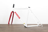 L (Large) Zanconato Steel Disc Brake Road Frameset *Custom Geometry*