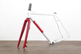 L (Large) Zanconato Steel Disc Brake Road Frameset *Custom Geometry*
