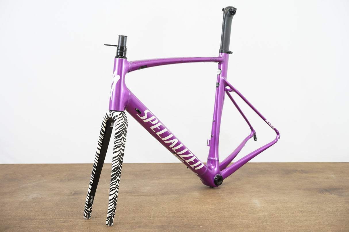 58cm Specialized Allez Sprint Zebra LTD Alloy Rim Road Frameset (Signed By Sagan)