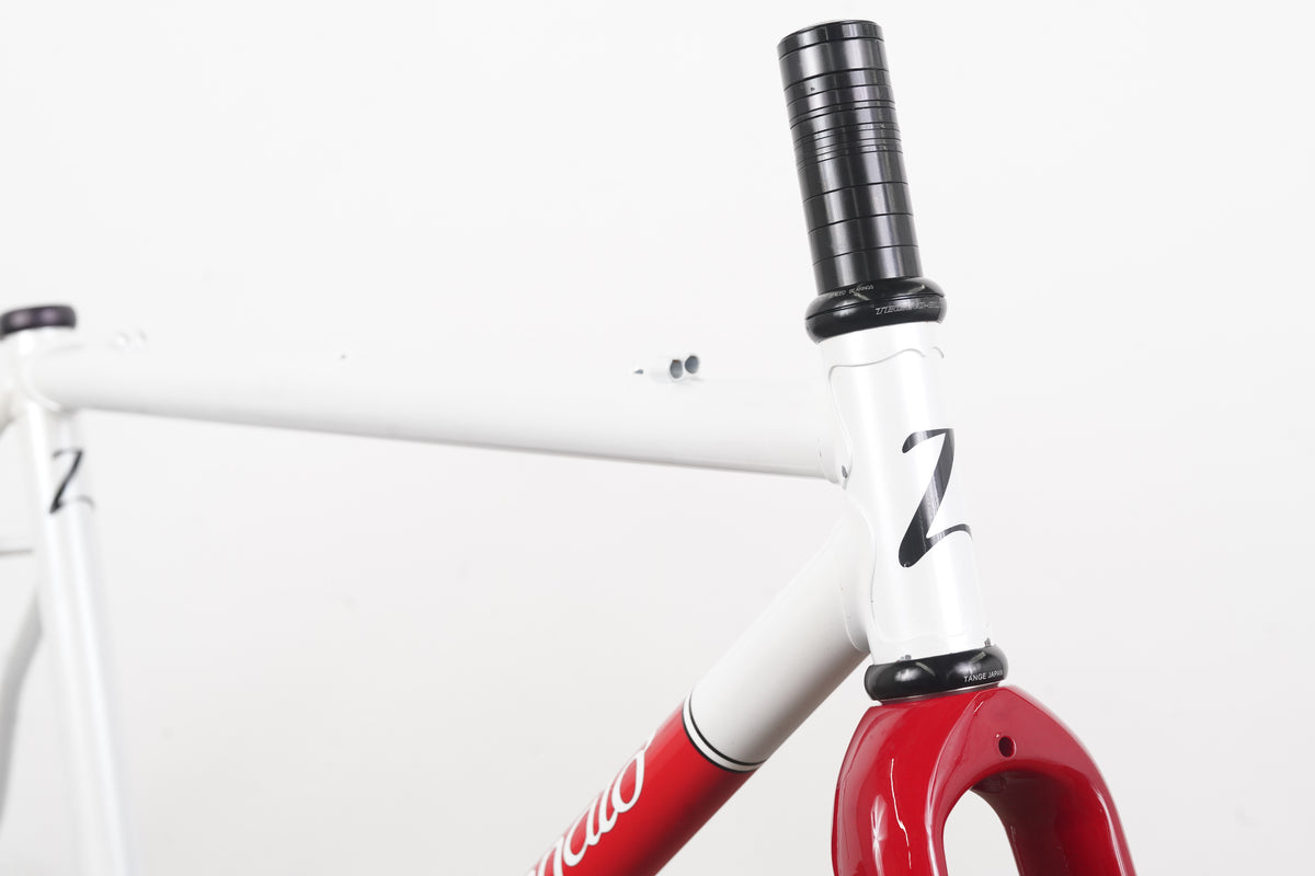 L (Large) Zanconato Steel Disc Brake Road Frameset *Custom Geometry*