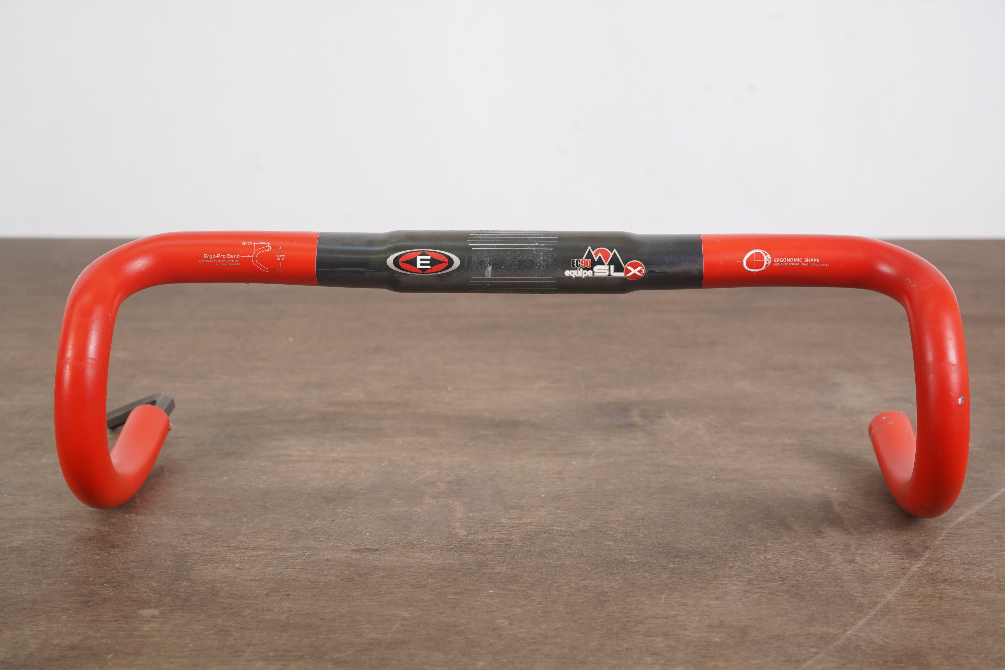 42cm Easton EC90 Equipe SLX Carbon Compact Road Handlebar 31.8mm