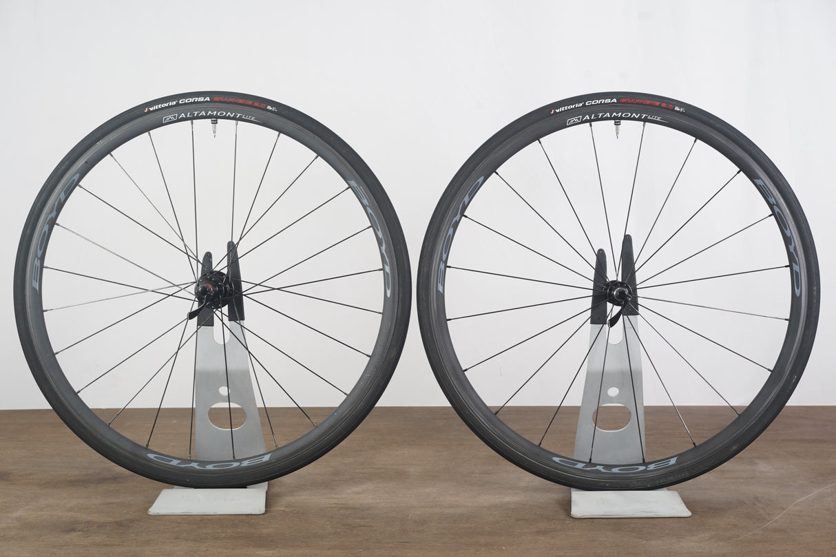 Boyd Altamont Lite White Industries Alloy Clincher Rim Brake Road Wheelset 11 Speed