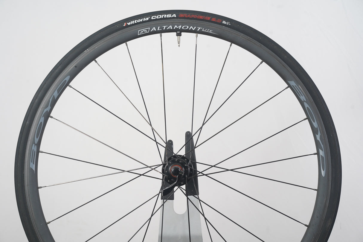 Boyd Altamont Lite White Industries Alloy Clincher Rim Brake Road Wheelset 11 Speed