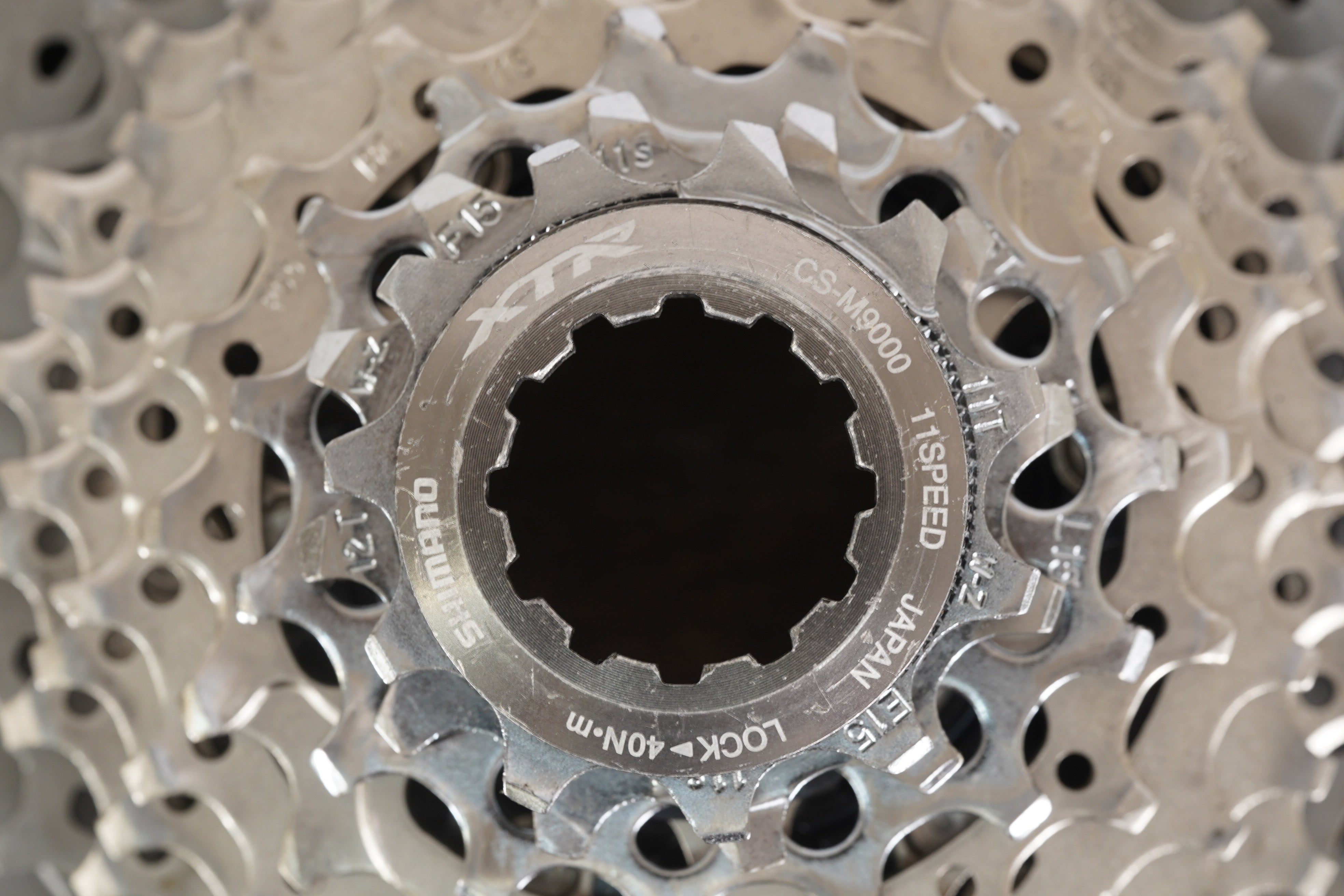 シマノ XTR CS-M9000 11速 11-40T 11-40T Shimano XTR CS-M9000 11 Speed MTB Cassette 354g 9000