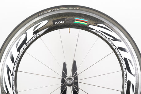 FRONT Zipp 808 Clincher Carbon Rim Brake Wheel