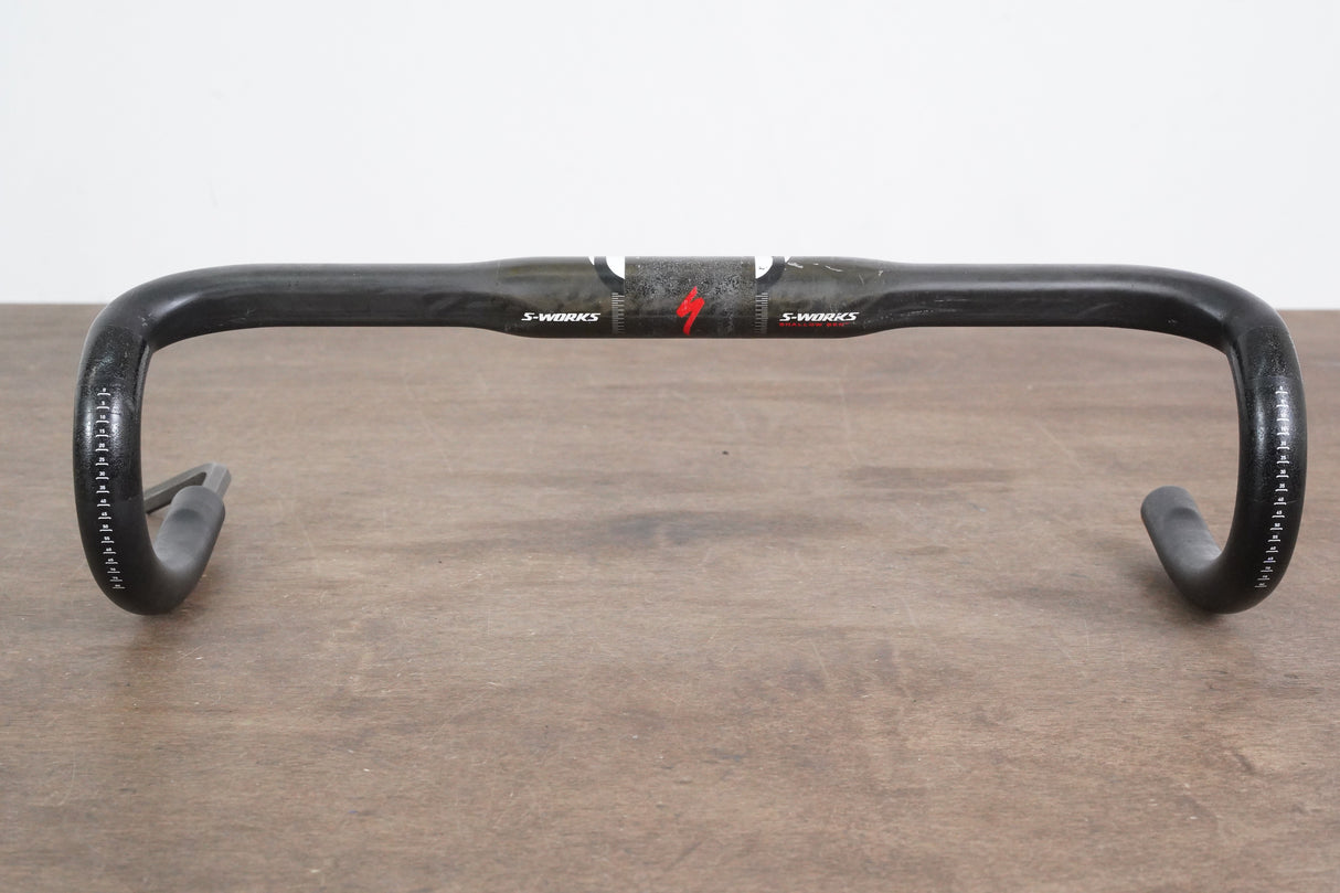 42cm Specialized S-WORKS Shallow Bend Carbon Compact Road Handlebar 31.8mm