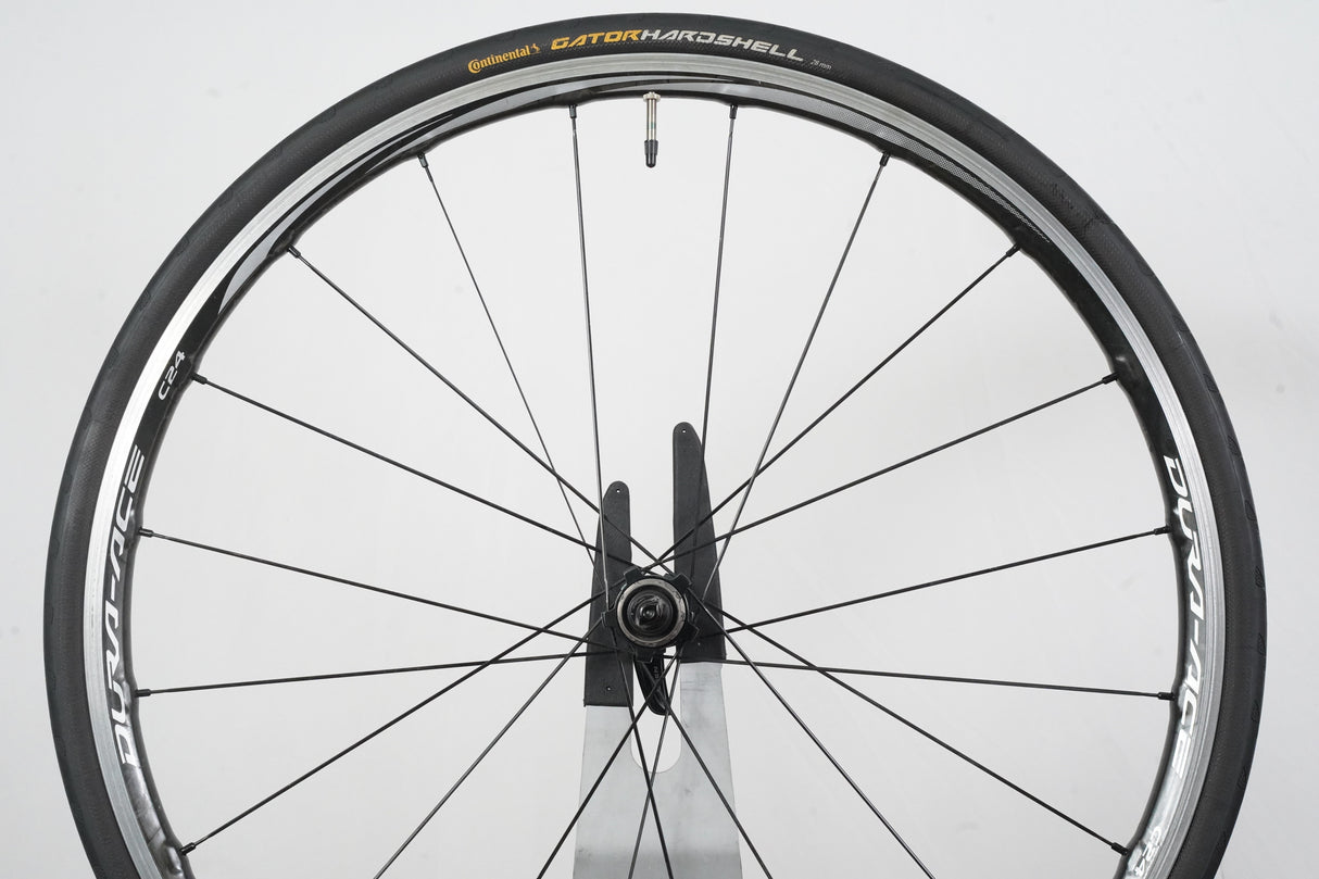 Shimano Dura-Ace WH-9000 C24 Carbon Clincher Rim Brake Wheelset 11 Speed