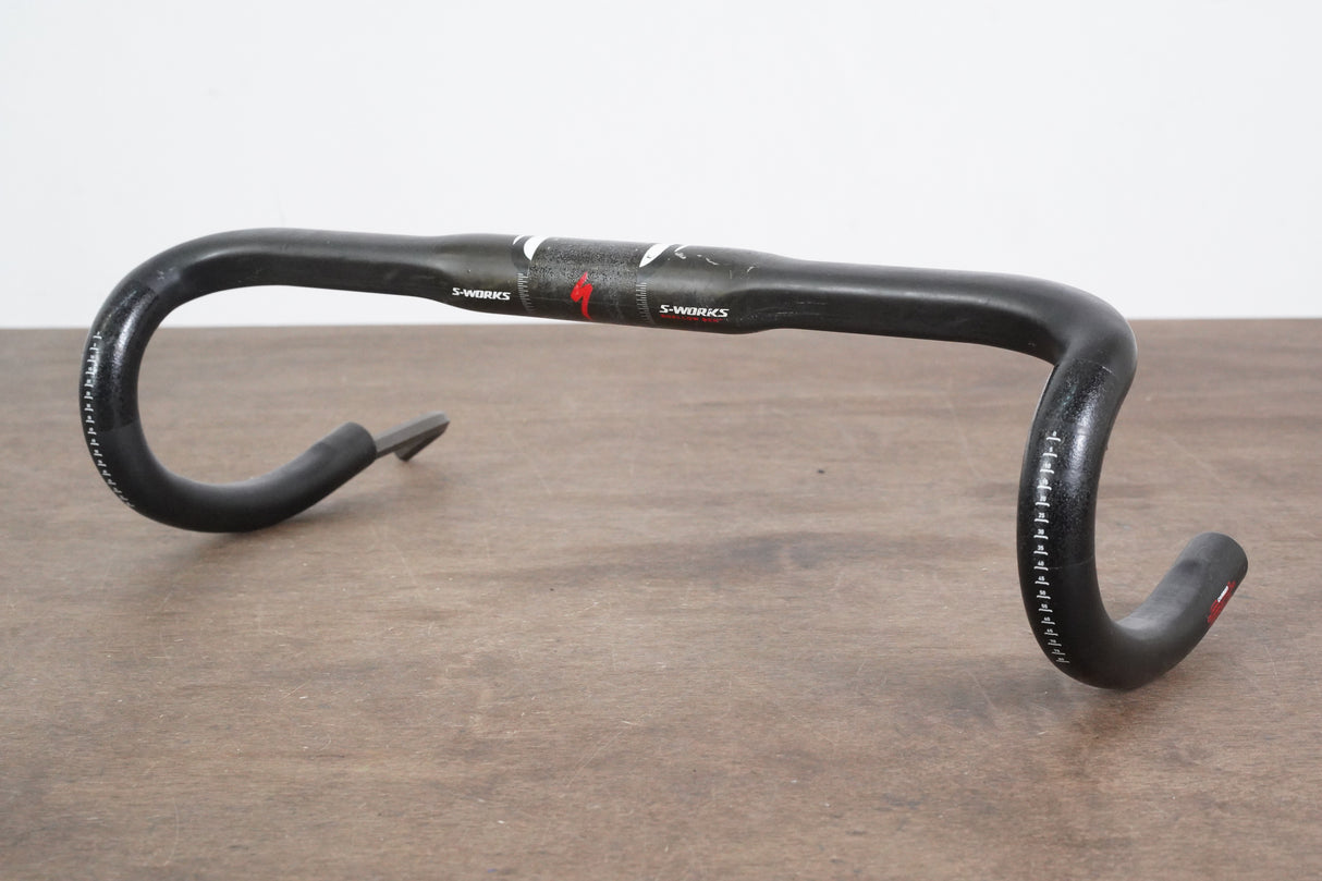 42cm Specialized S-WORKS Shallow Bend Carbon Compact Road Handlebar 31.8mm