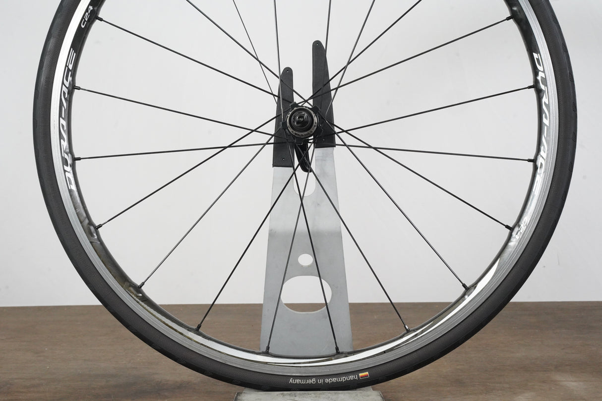 Shimano Dura-Ace WH-9000 C24 Carbon Clincher Rim Brake Wheelset 11 Speed