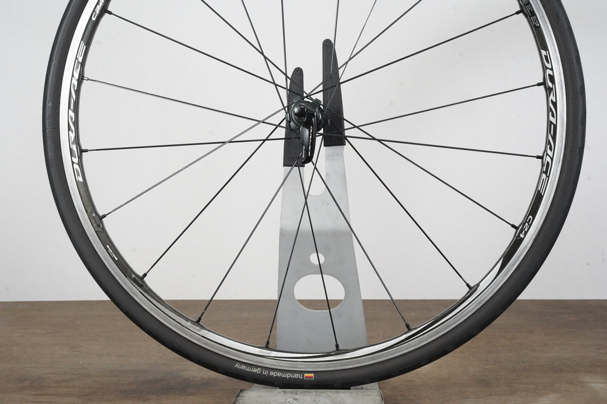 Shimano Dura-Ace WH-9000 C24 Carbon Clincher Rim Brake Wheelset 11 Speed