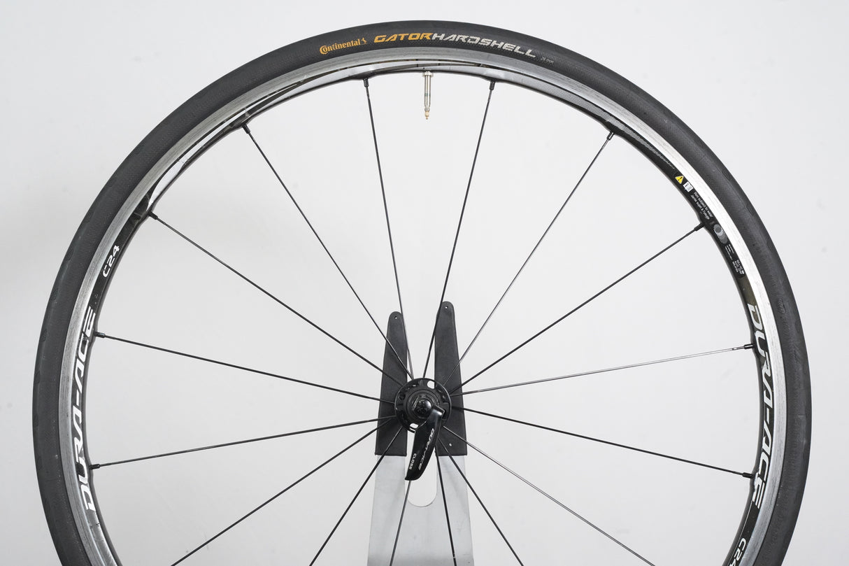Shimano Dura-Ace WH-9000 C24 Carbon Clincher Rim Brake Wheelset 11 Speed