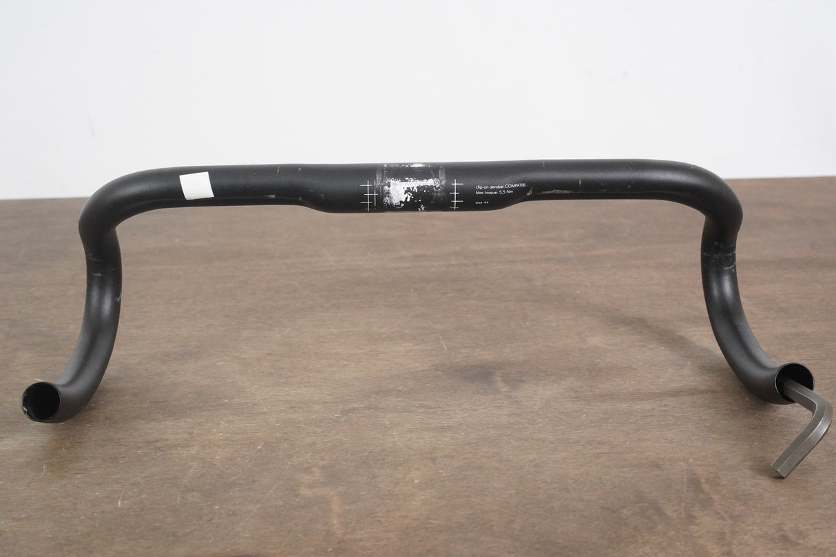 44cm 3T Ergonova Pro Alloy Compact Road Handlebar 31.8mm