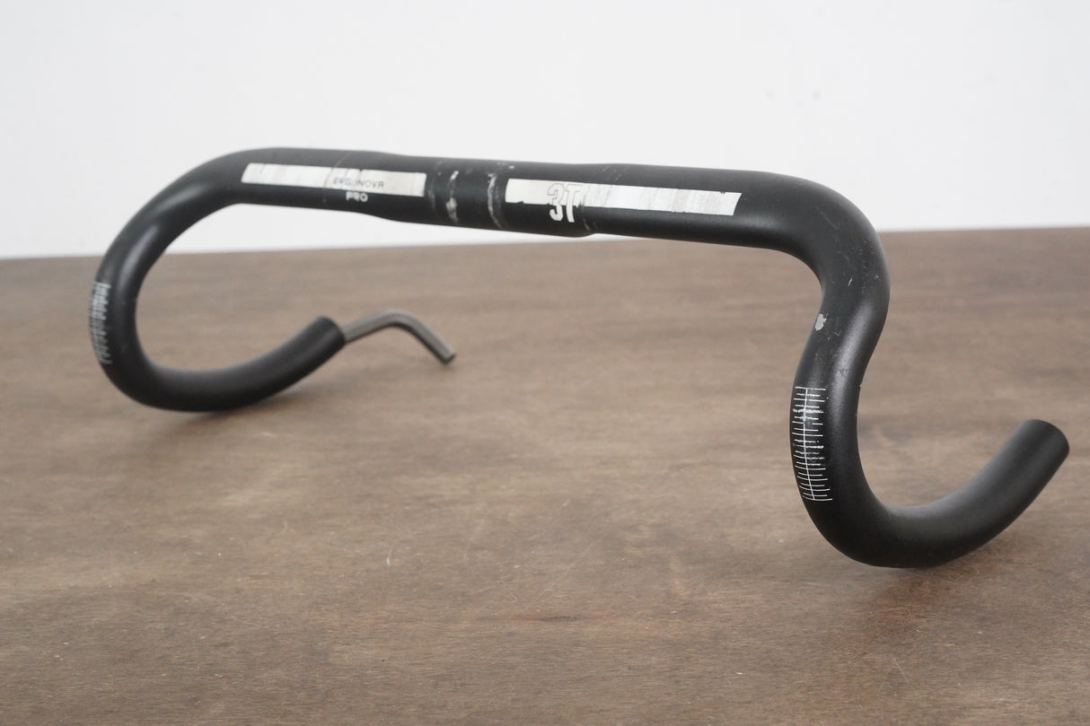 44cm 3T Ergonova Pro Alloy Compact Road Handlebar 31.8mm