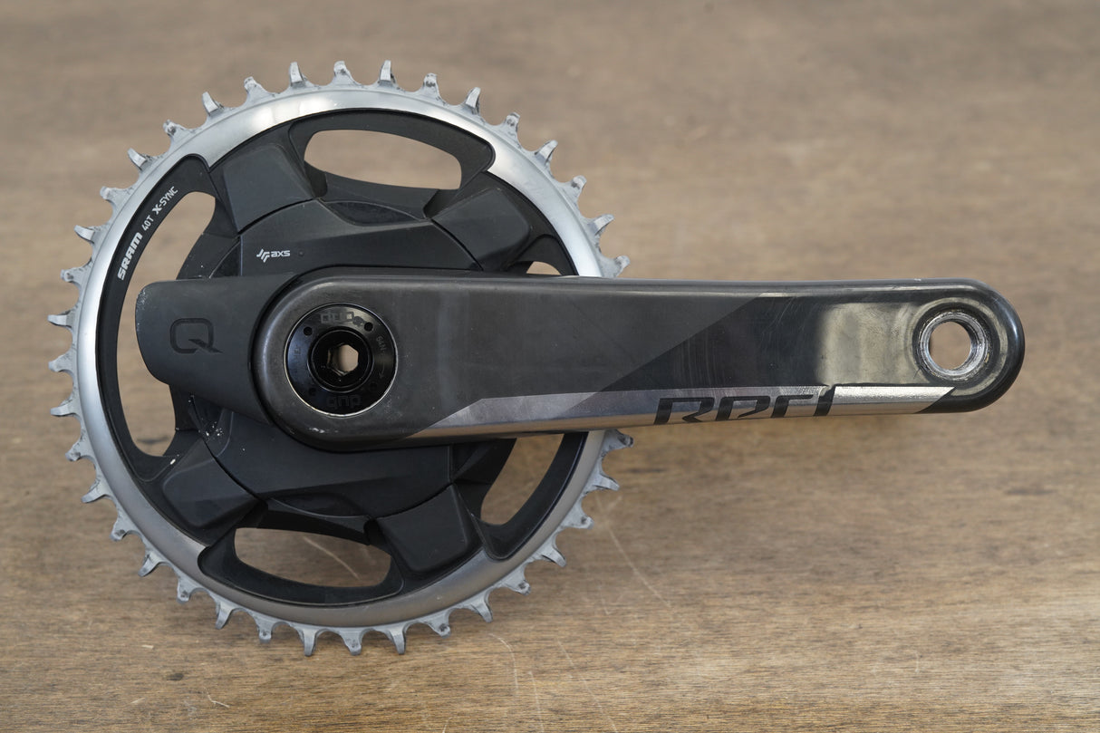 165mm 40T 1x DUB SRAM Red AXS D1 Quarq 12 Speed Power Meter Crankset 600g