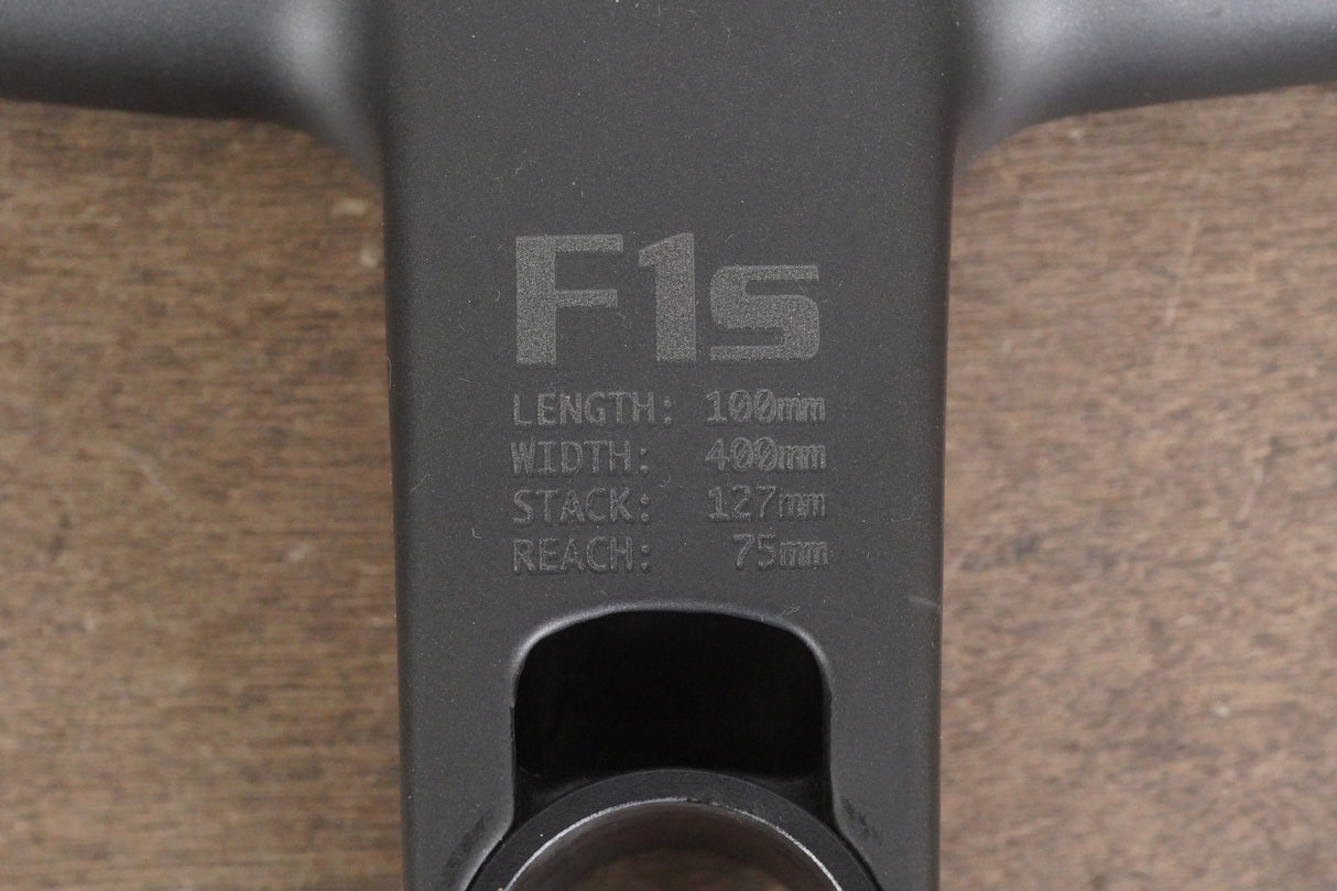 40cm 100mm -10 Farsports F1s Carbon Aero Barstem + Mount 1 1/8"