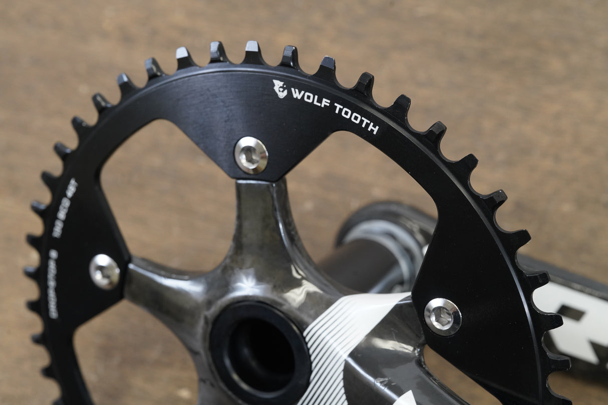 172.5mm 48T BB30 SRAM Force 1x10 Speed Carbon Road Crankset 606g