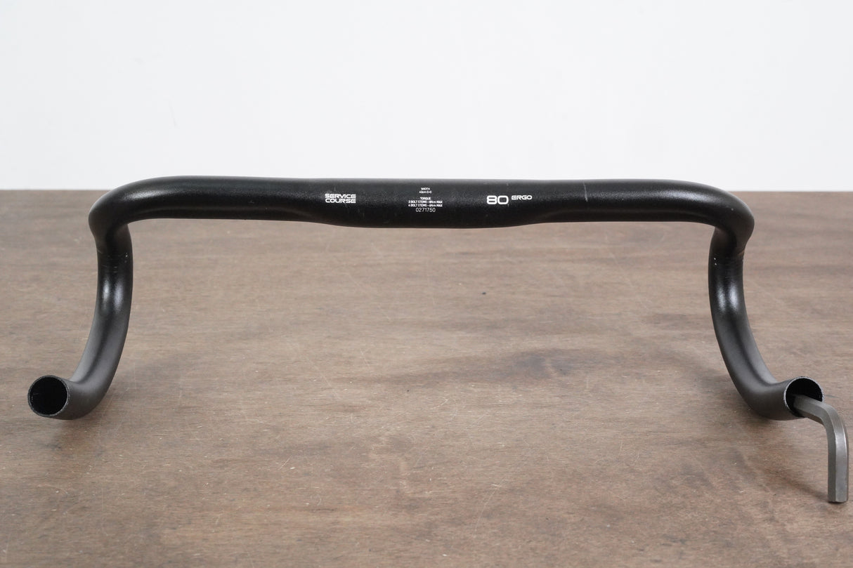 42cm Zipp Service Course 80 Ergo Alloy Compact Road Handlebar 31.8mm