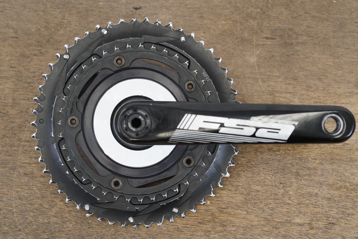 170mm 53/39T BB30 FSA Gossamer Power2max 11 Speed Power Meter Crankset