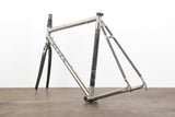 56cm Seven Cycles Odonata Titanium Carbon Rim Brake Road Frameset